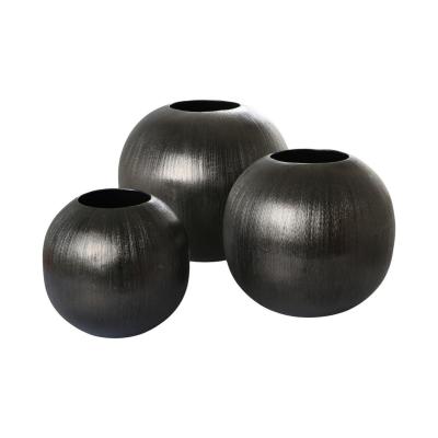 Alu-&Uuml;bertopf schwarz