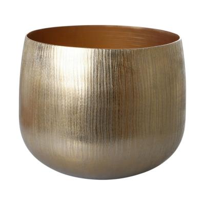Alu-&Uuml;bertopf gold