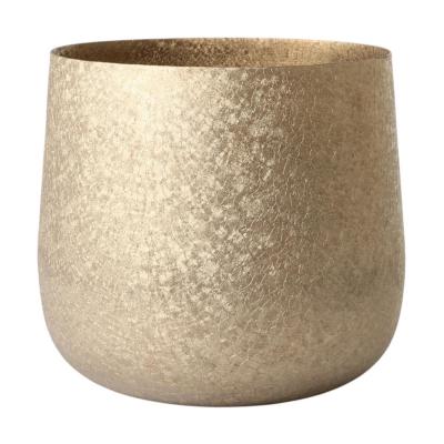 Metall-Windlicht antikgold