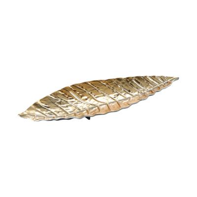 KS-Schale Blattform gold