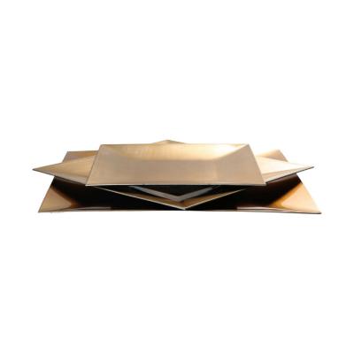 KS-Teller quadratisch gold