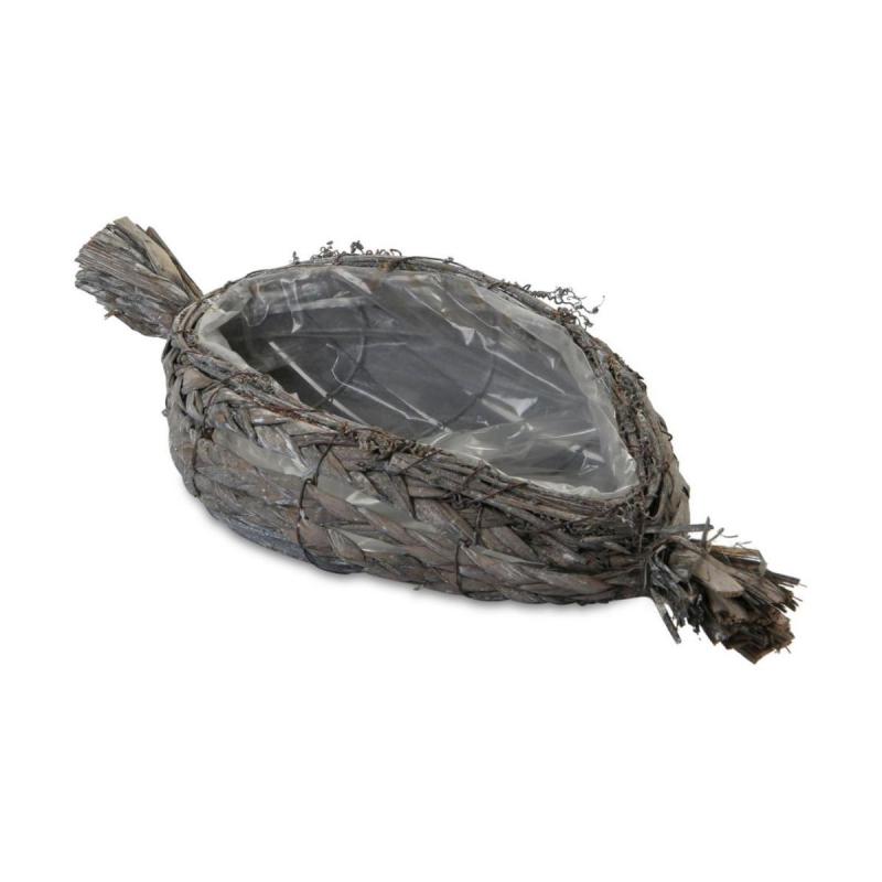 Korbgefäß bonbonförmig