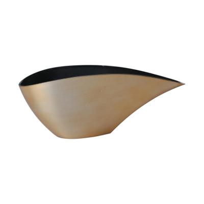KS-Schale Schiffform gold