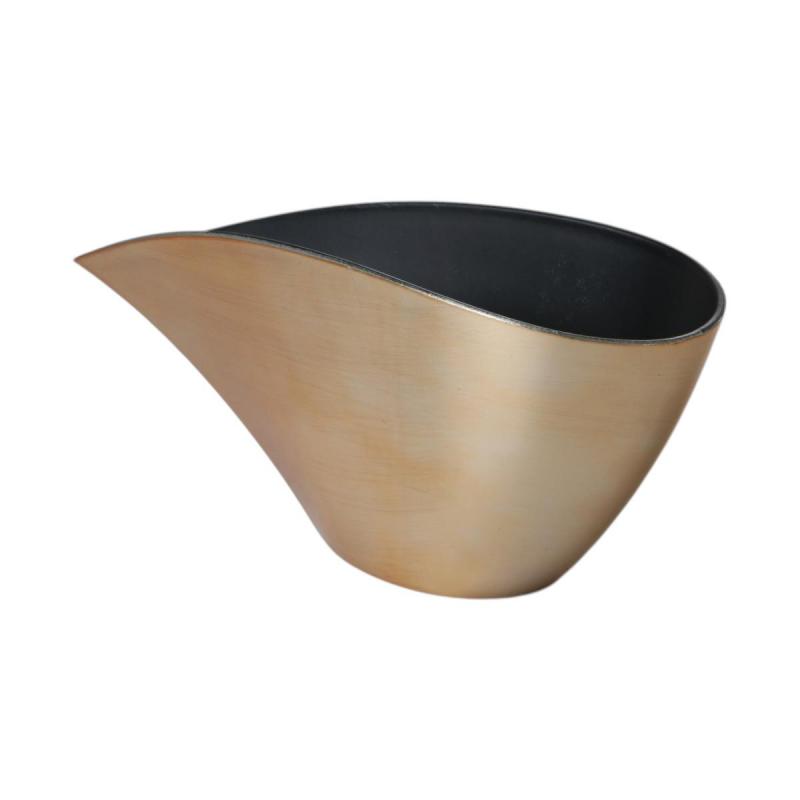 KS-Schale Schiffform gold
