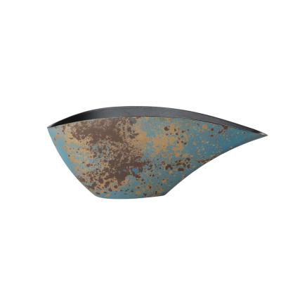 KS-Schale Schiffform blau