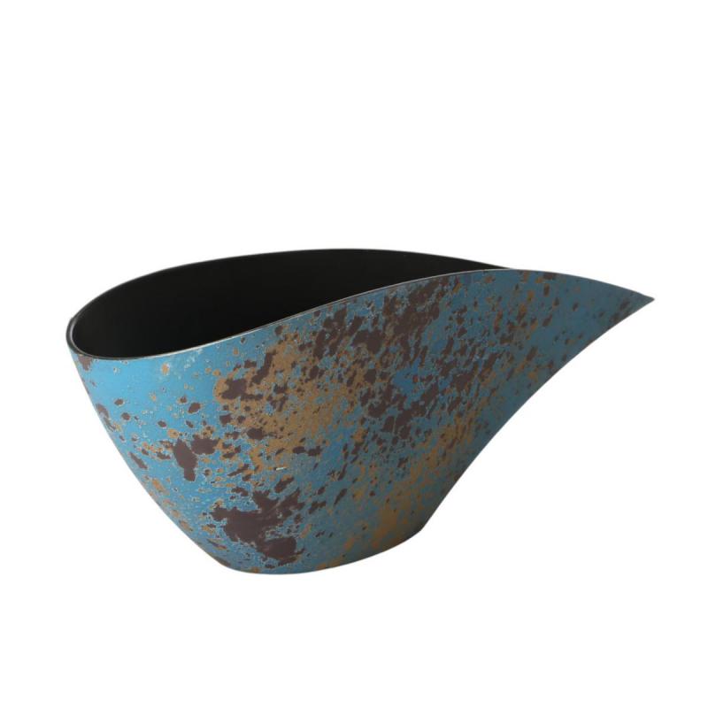 KS-Schale Schiffform blau