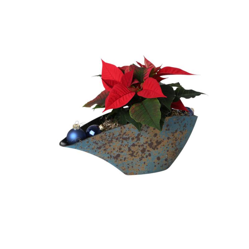 KS-Schale Schiffform blau