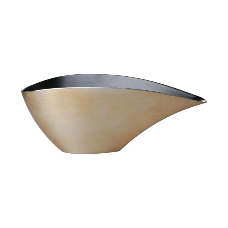 KS-Schale Schiffform gold