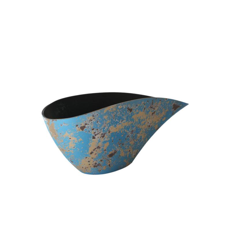 KS-Schale Schiffform blau