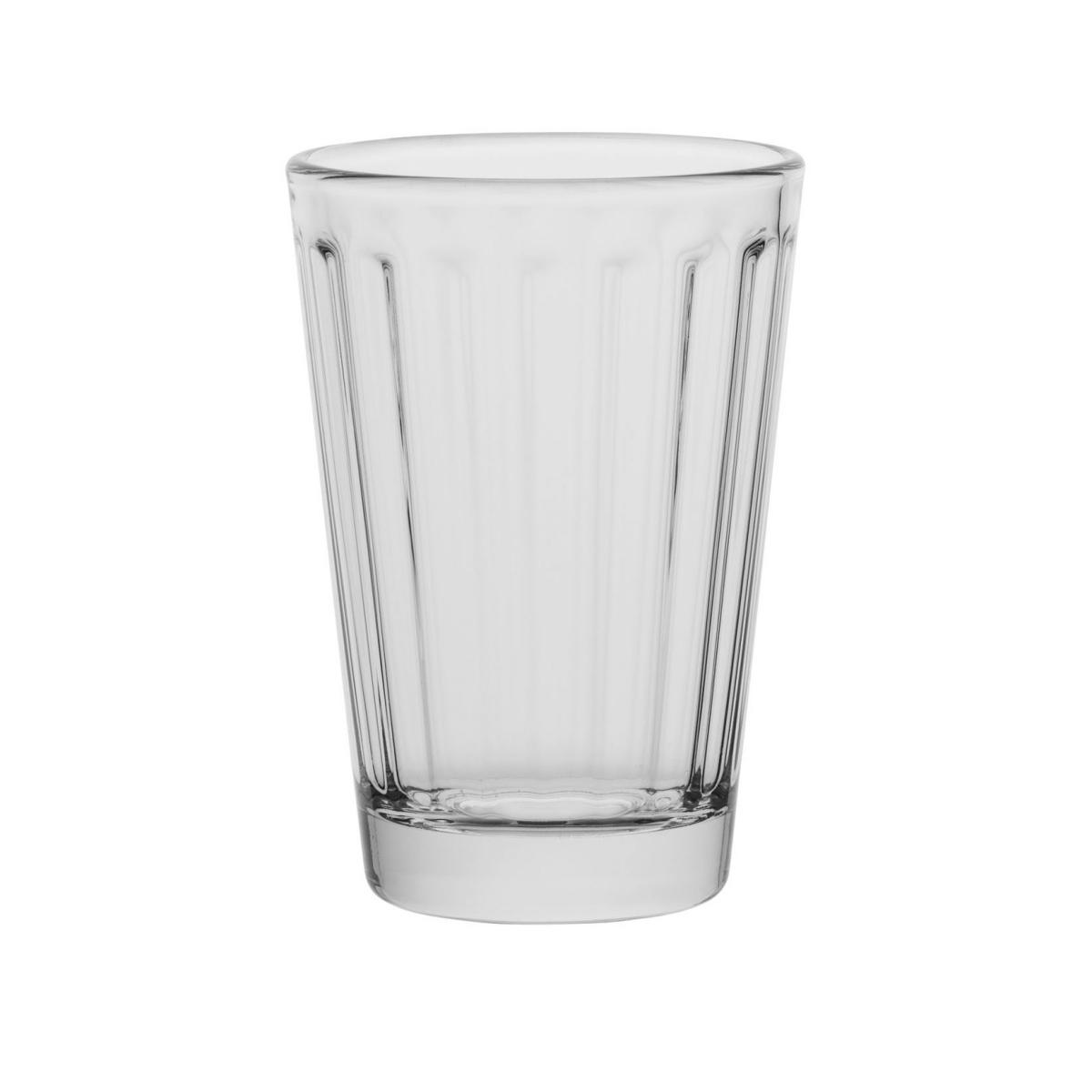 Glas konisch gerillt