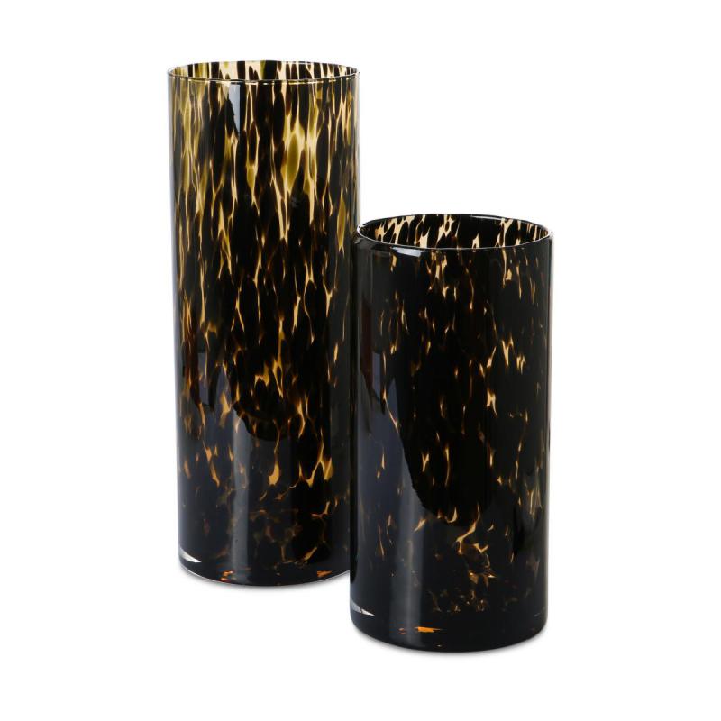 Vase bernstein mit Kroesel