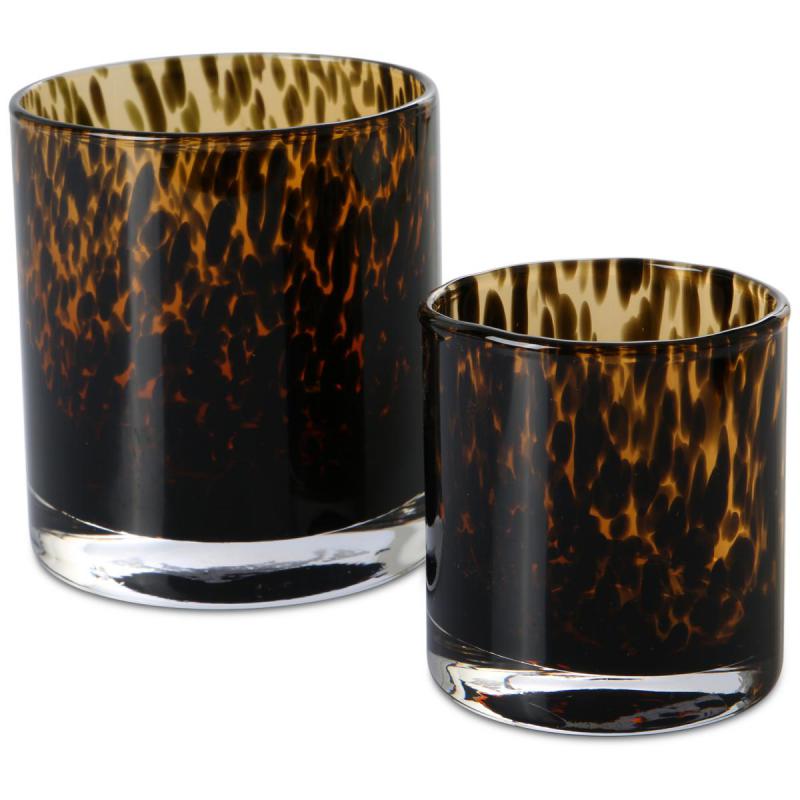 Vase bernstein mit Kroesel