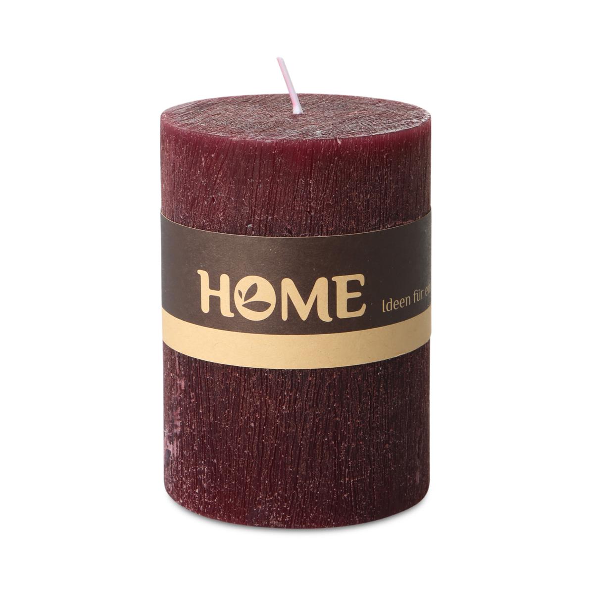 Stumpen durchgef&auml;rbt BD 40h bordeaux