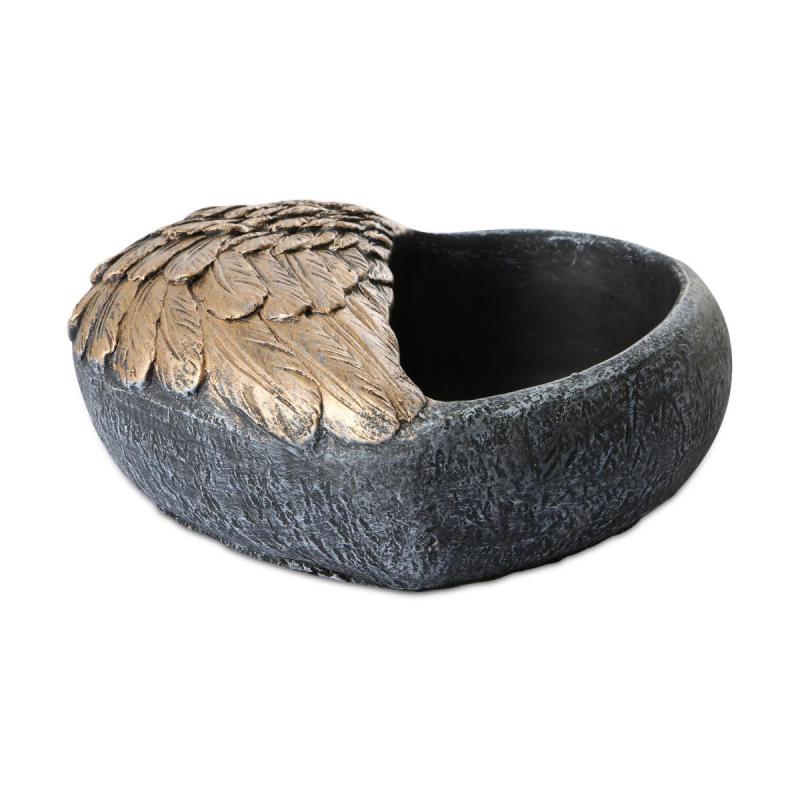 Zement-Herz zum Bepflanzen