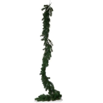 Tannengirlande halbgebunden