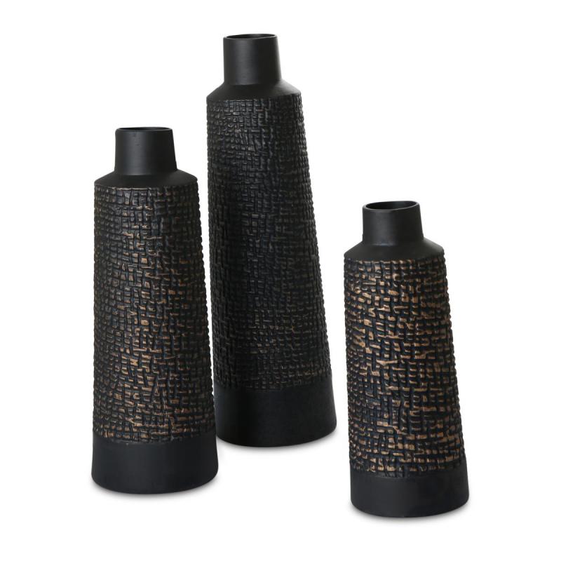 Vase Marrone zylindrisch