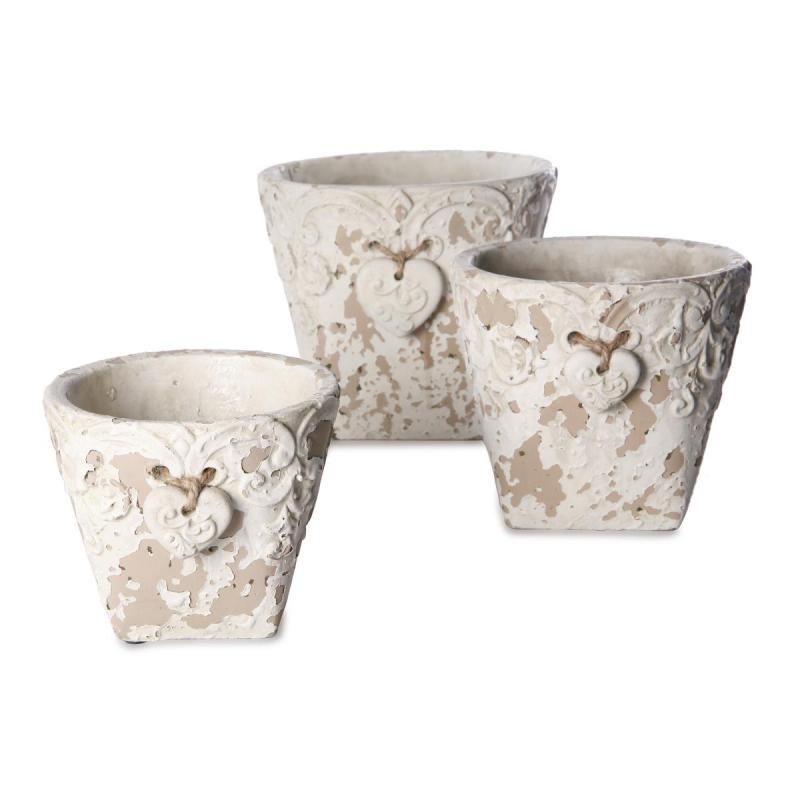 Antik-Topf mit Herzhänger