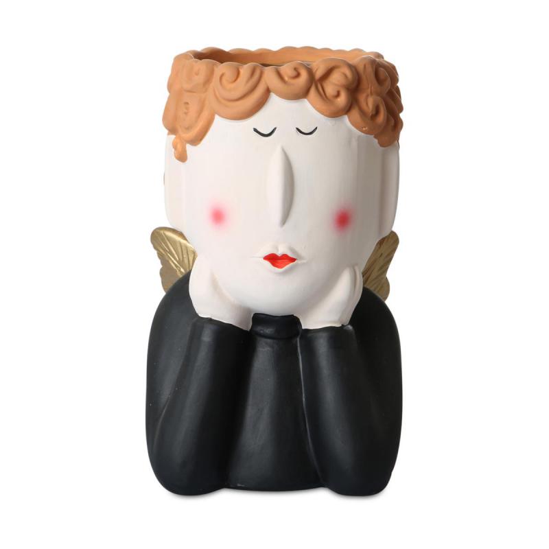 Pflanz-Schutzengel schwarz