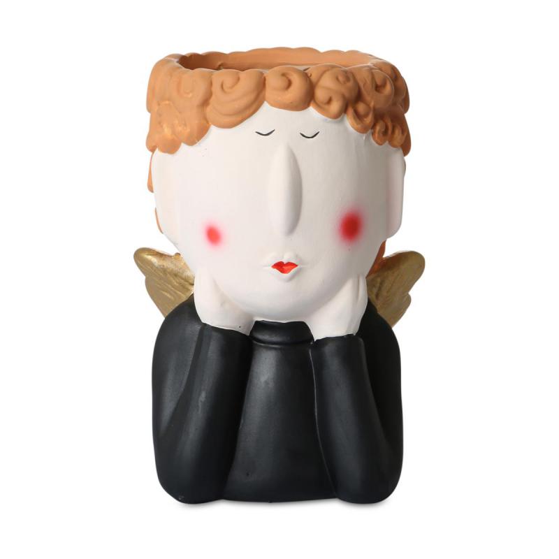 Pflanz-Schutzengel schwarz