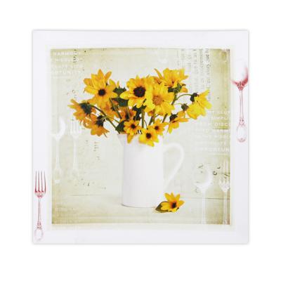 Bild Blumen im Krug gelb