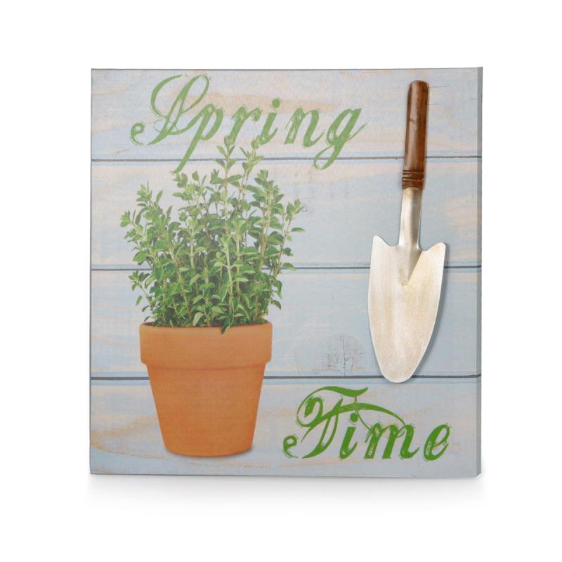 Bild Thymian im Topf mit Blechschaufel