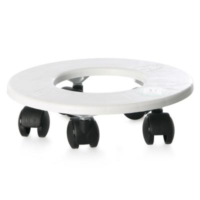 Riviera Pflanzenroller 5 Rollen weiß