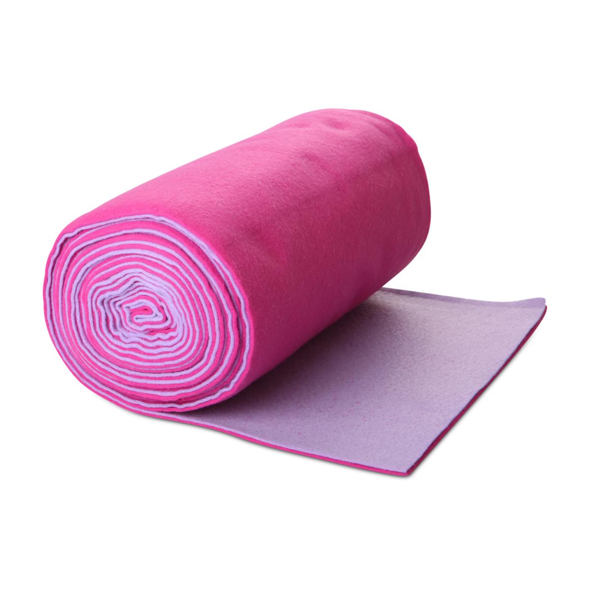 Filz zweigarbig 400g 30cm pink/flieder