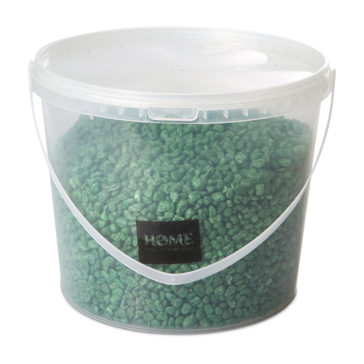 Dekosteine 4-6mm, 5500g moosgrün