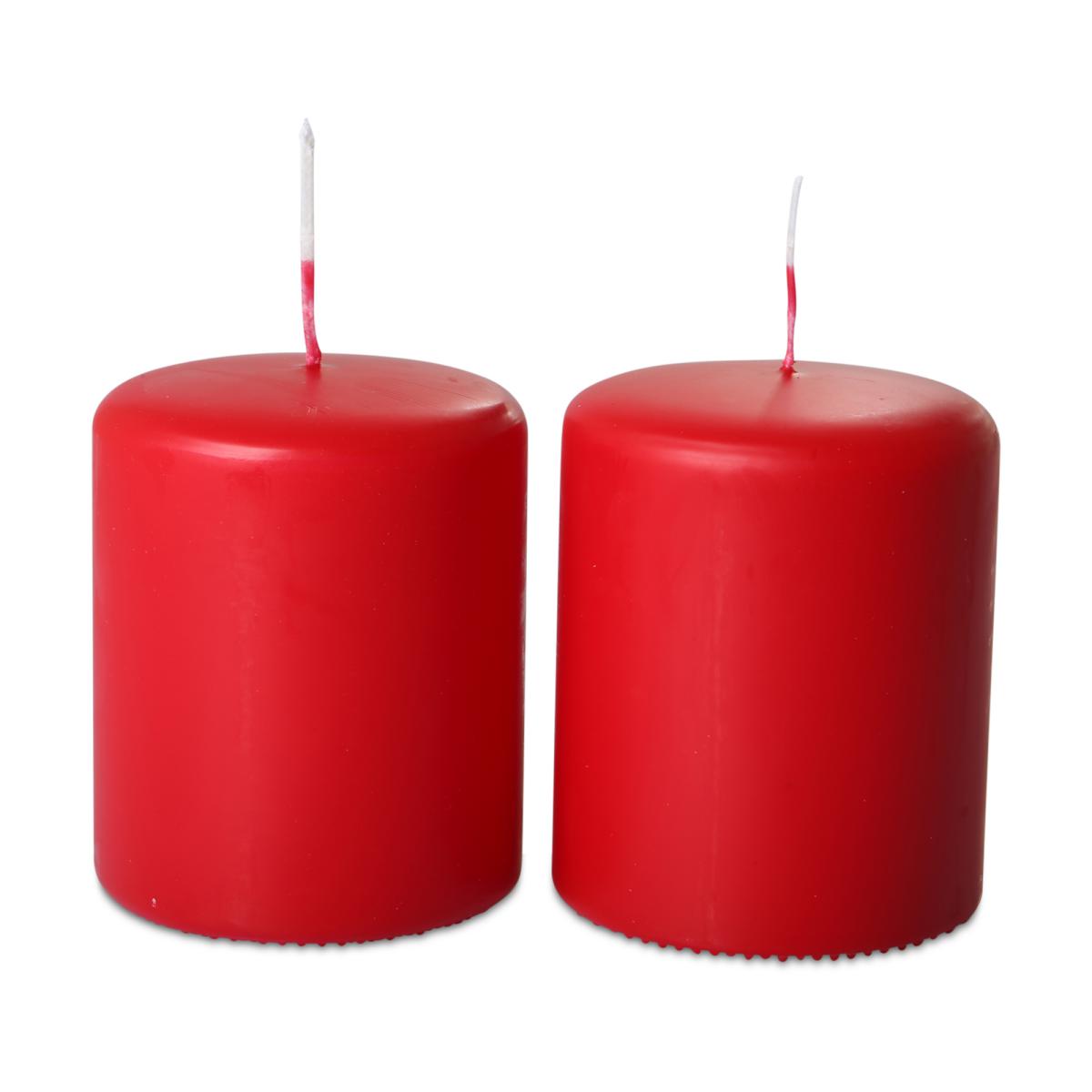Flachkopf-Stumpen getaucht rot