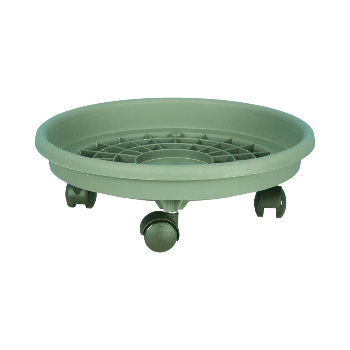 Riviera Untersetzer mit Rollen Vert Argile