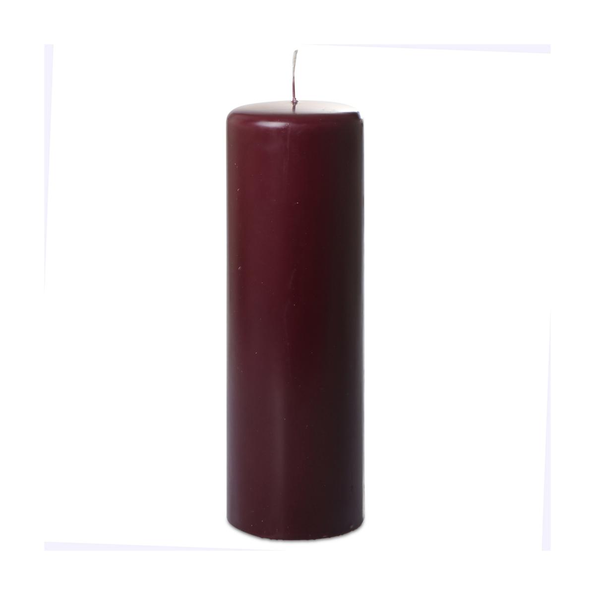Flachkopf-Stumpen getaucht bordeaux