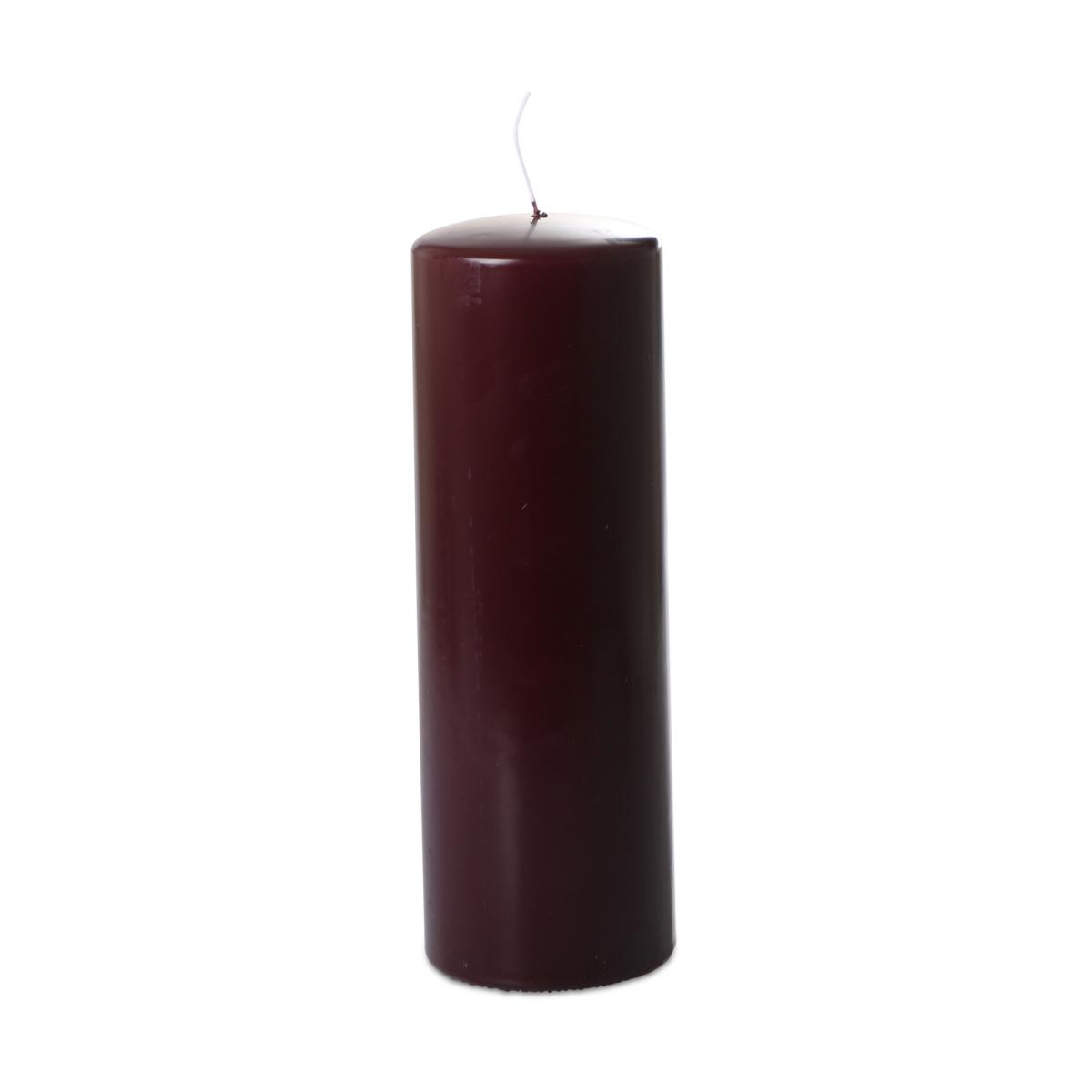 Flachkopf-Stumpen getaucht bordeaux