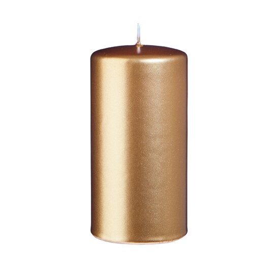 Flachkopf-Stumpen metallic gold