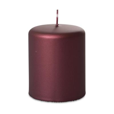 Stumpen metallic im Beutel burgundy