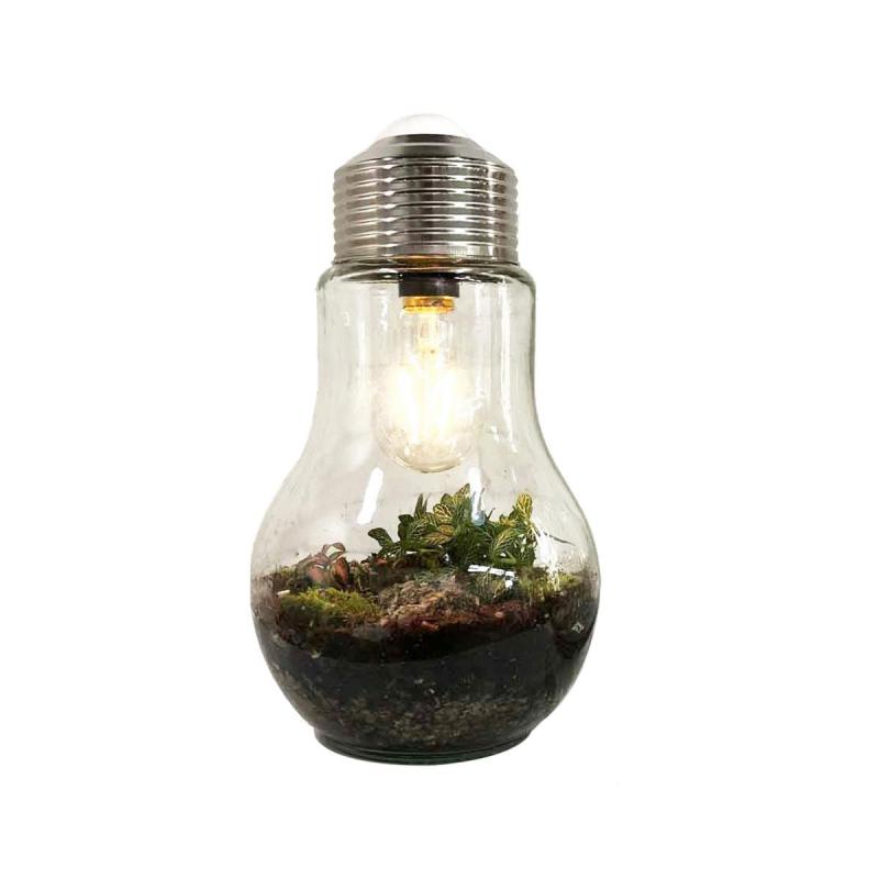 Pflanzgefäß Glühbirne LED