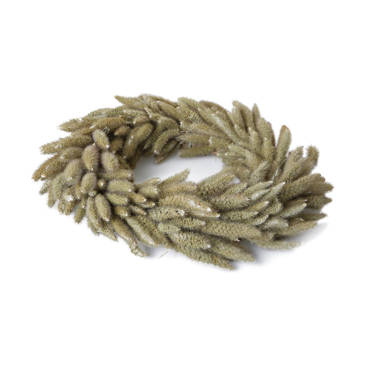 Setaria Kranz frosted wei&szlig;