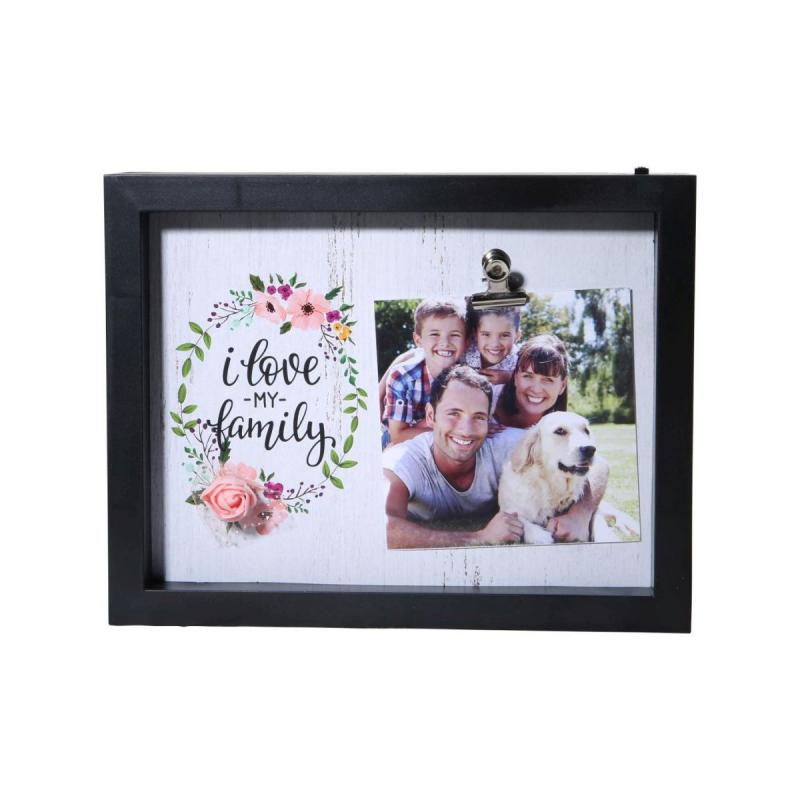 Fotorahmen LED"I LOVE MY FAMILY"