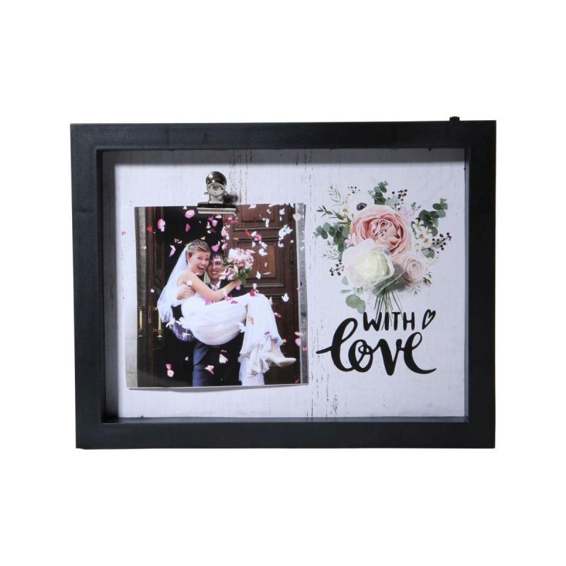 Fotorahmen LED "WITH LOVE"