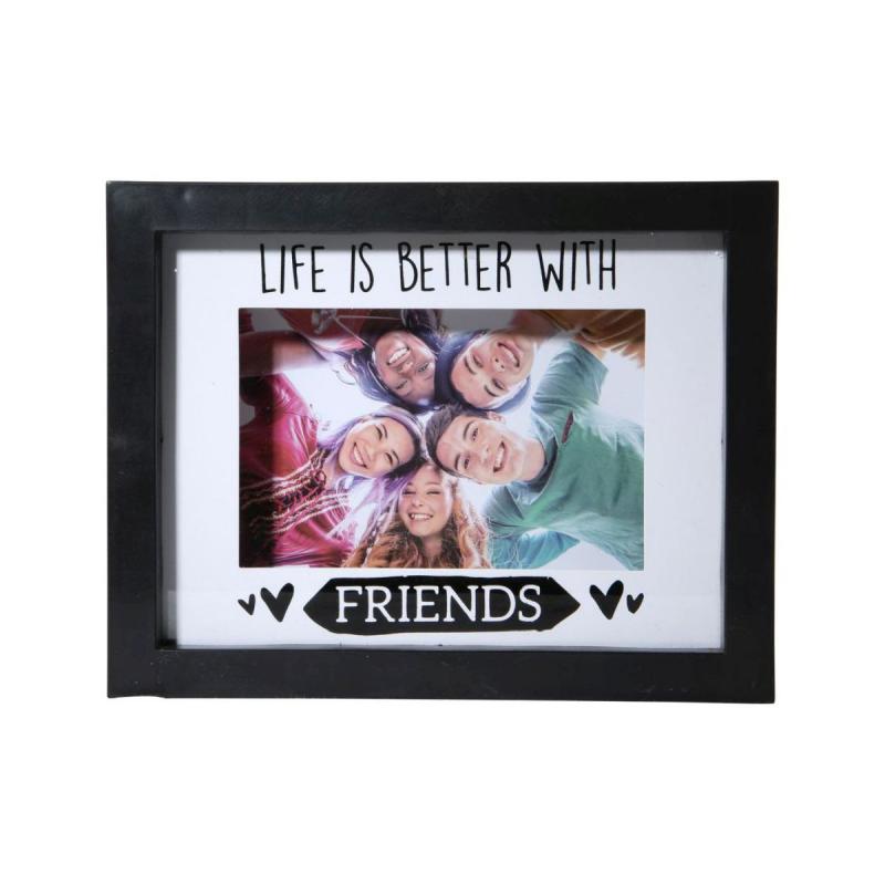 Fotorahmen LED "LIFE IS BETTER"