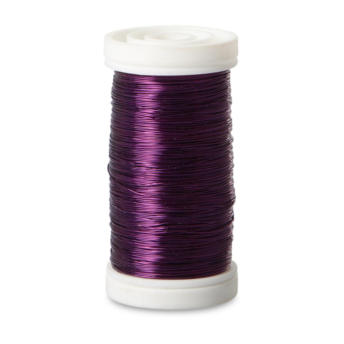 Myrthendraht aubergine 0,35mm