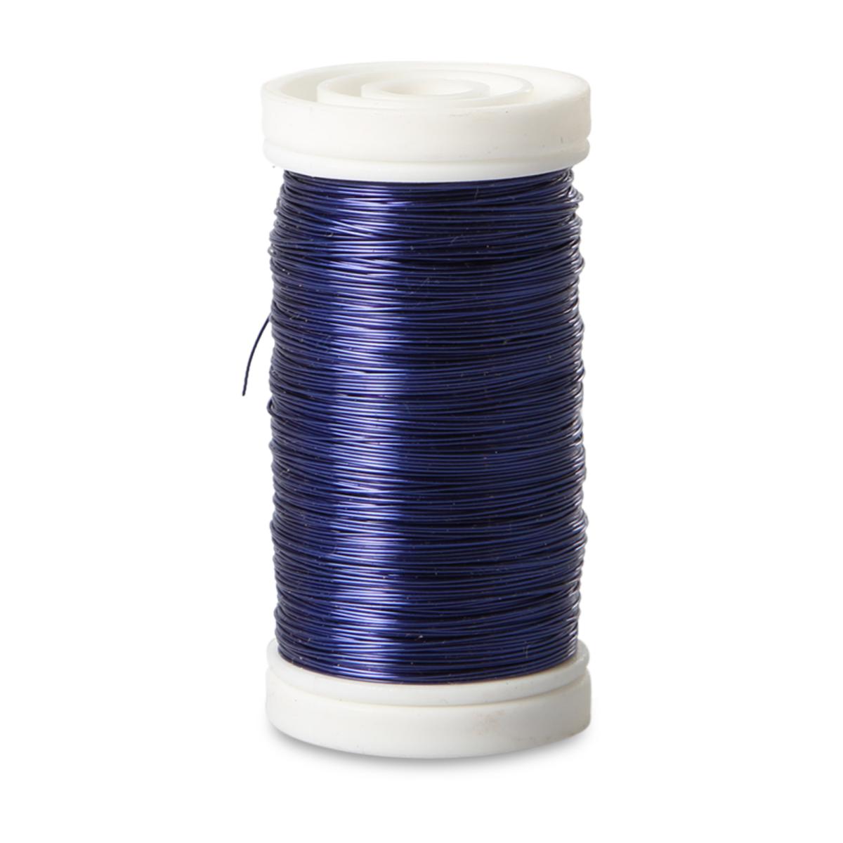 Myrthendraht dunkelblau 0,35mm