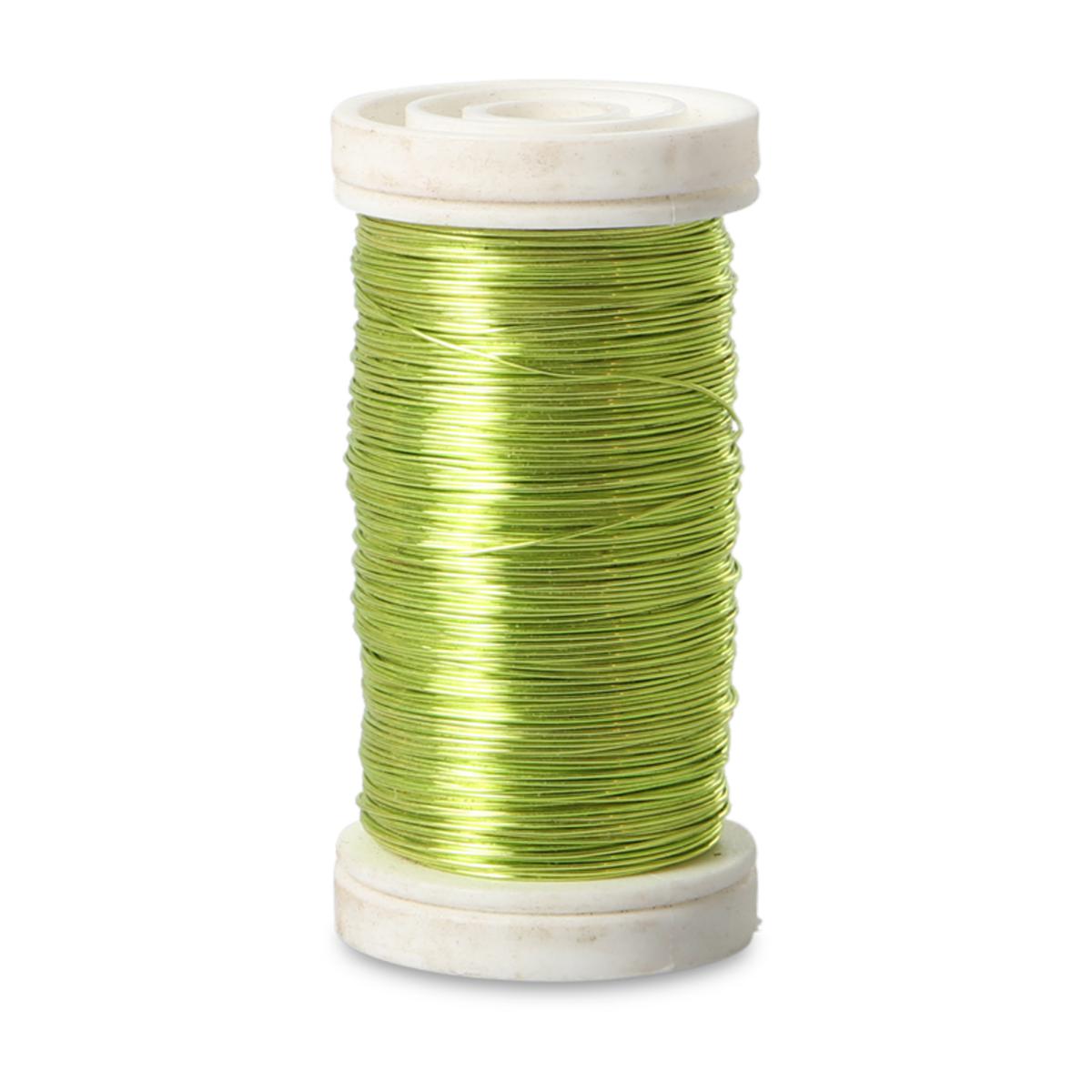 Myrthendraht apfelgrün 0,35mm