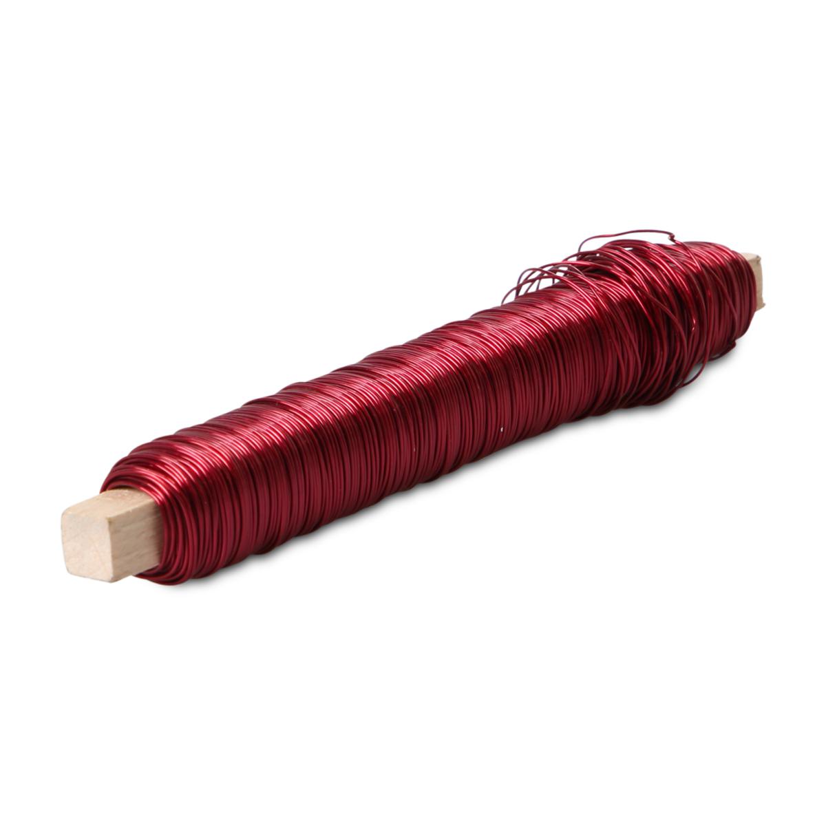 Lachdraht bordeaux 0,55mm