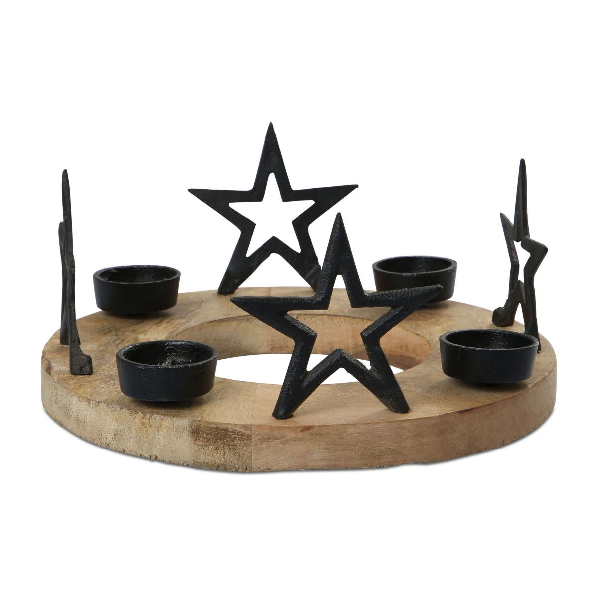Adventskranz 4 Kerzenteller