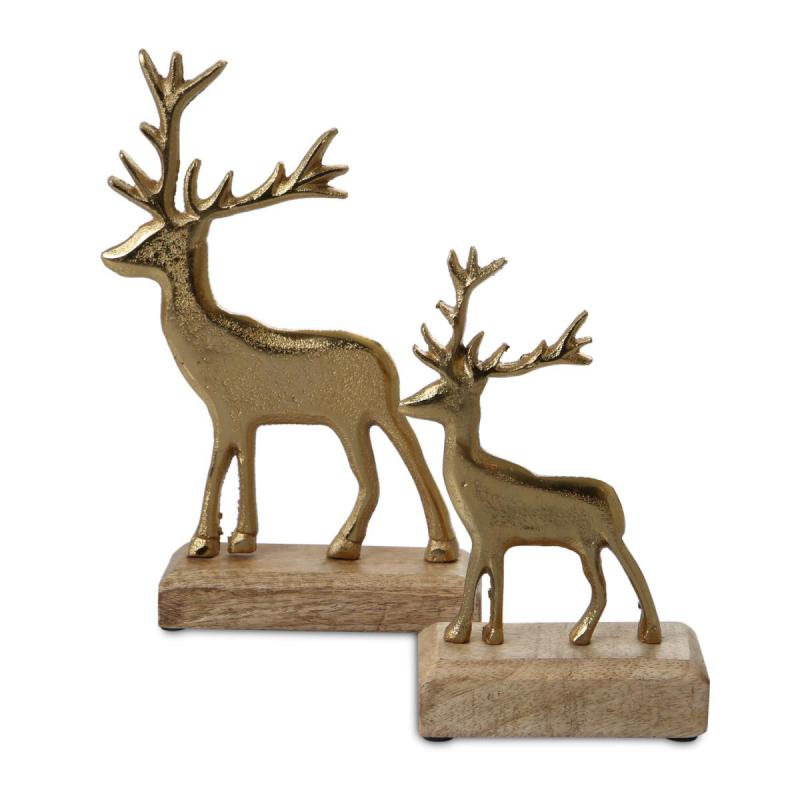 Hirschaufsteller gold