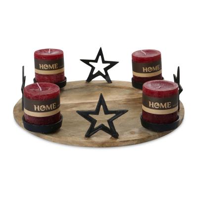 Adventsteller 4 Kerzenhalter
