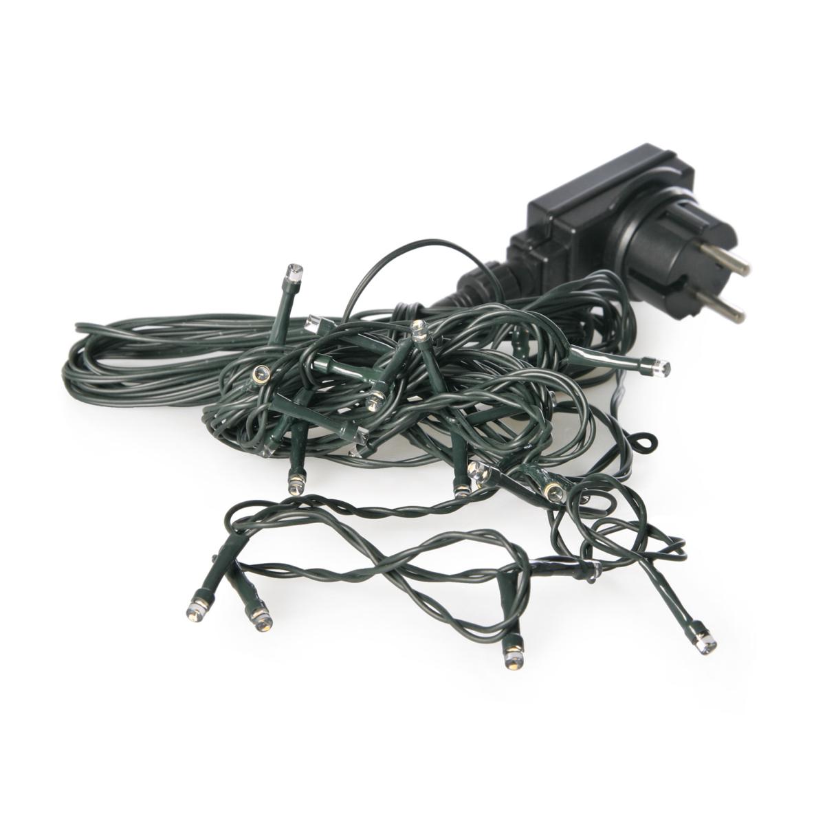 LED 25-Lichterkette außen 5m+2,5m