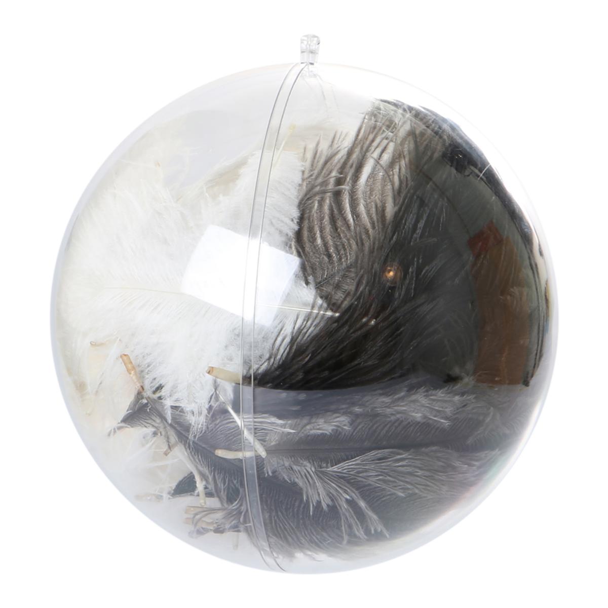 Kugel transparent zum Öffnen