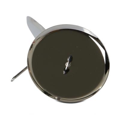 Kerzenteller Metall silber