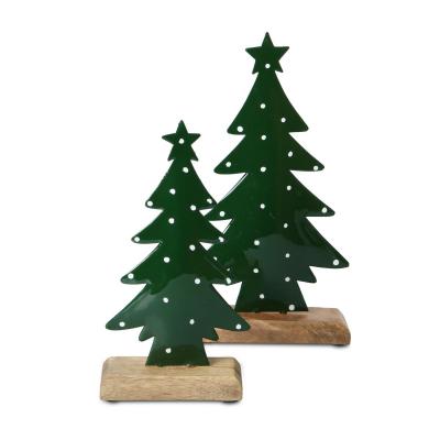 Baum-Aufsteller grün